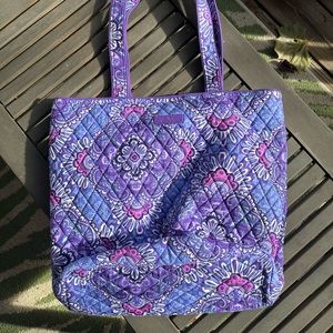 Vera Bradley Tote Bag in Lilac Tapestry